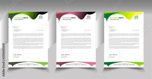 Professional Premium Letterhead Seal Design Elegant 