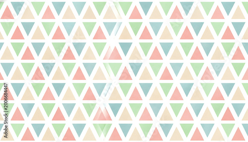 colorful triangle pattern on white background