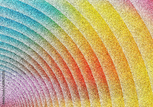 Colorful pixel art background with butterflies