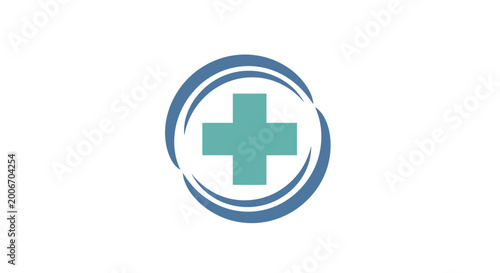 Free Download Green cross medical symbol logo. - GFXLoad