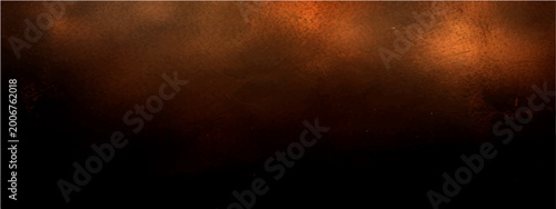 Photography Vector Abstract gradient background of dark brown and golden color with a grunge style of the abstract texture background, with top light