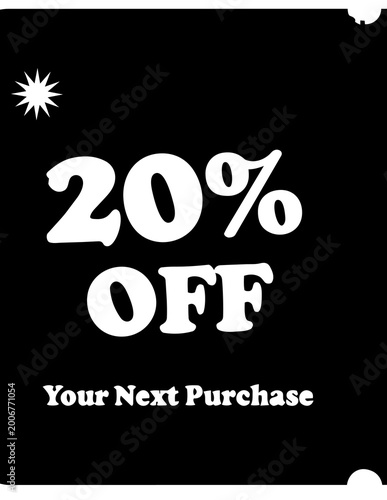 Discount Offer Percentage Symbol.
