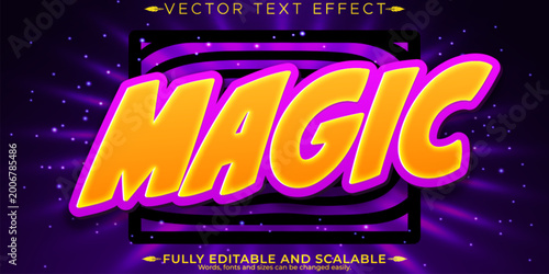 Foto Horror movie text effect, editable vintage and scary text style