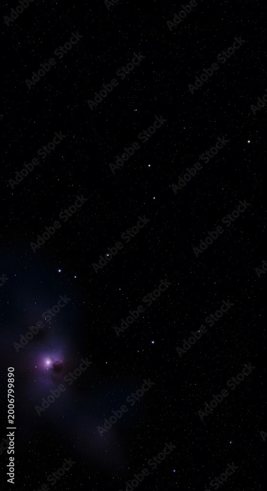 Fototapeta premium Deep space nebula and stars galaxy exploration astronomical view vast universe cosmic background.