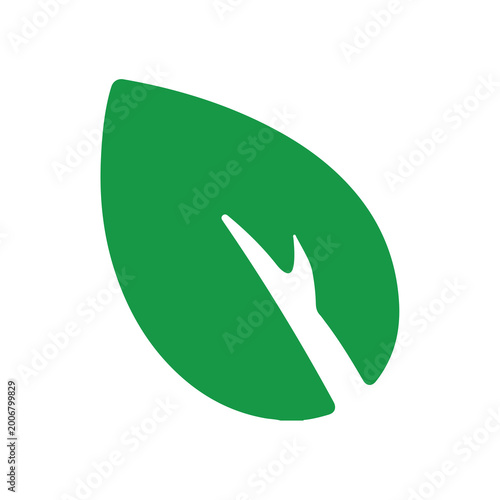 Leaf icon, green, nature, leave, organic