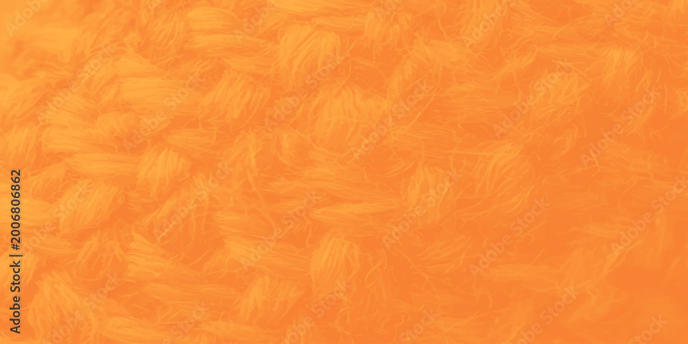 Obraz premium Vibrant orange knitted wool texture background with soft yarn weaving detail and cozy warmth for winter design concepts.