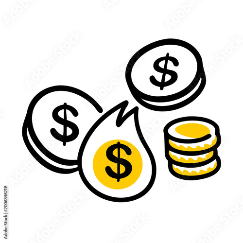 money bag with dollar sign