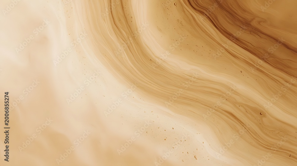 Obraz premium An elegant flowing abstract pattern featuring warm neutral gradients perfect for sophisticated backdrop design