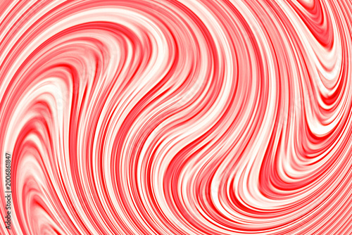 Soft Red and White Fluid Marble Texture with Elegant Swirling Waves