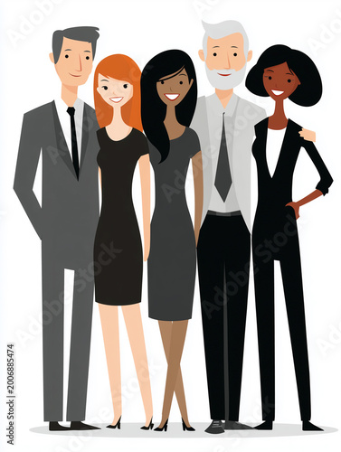 divers business team