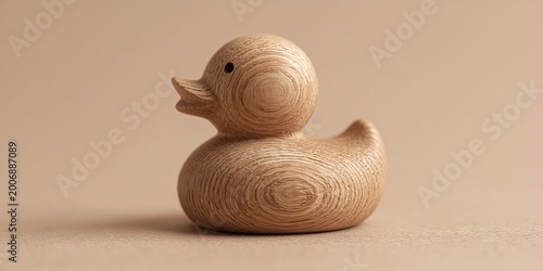 photo of oak wood grain rubber ducky