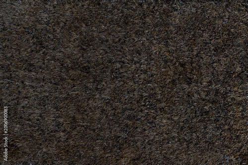 Quadro su tela coir texture, grunge fibre surface, dark brown natural coir.
