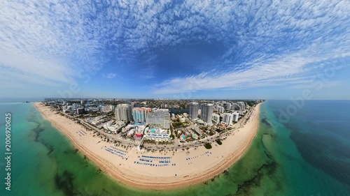 Side view of hotels and condos on Fort Lauderdale Beach Florida 2026