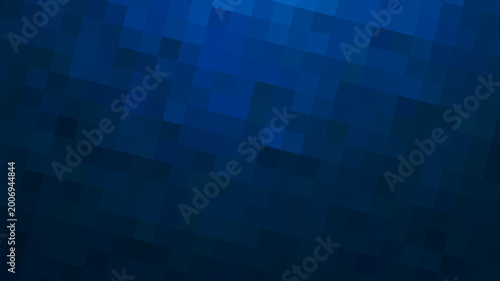 Gradient dark blue background. Abstract mosaic backdrop, deep navy pixel gradient texture, modern geometric pattern, minimal digital surface for web design, branding, wallpaper, and tech projects