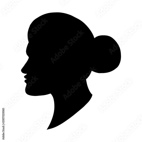silhouette of a woman