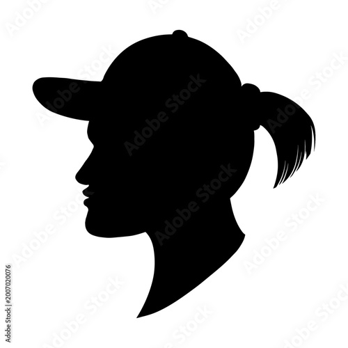 silhouette of a woman