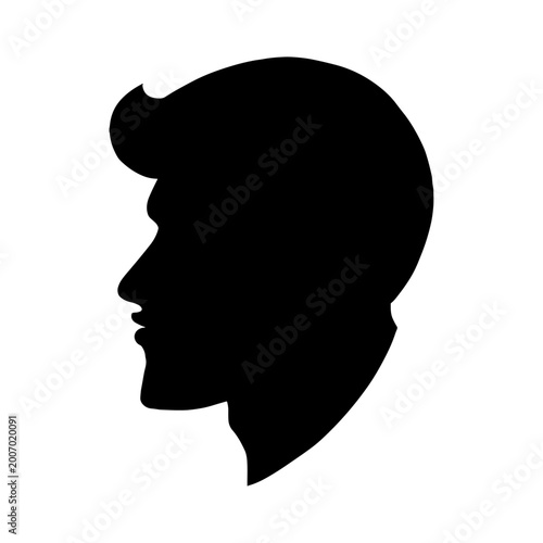 silhouette of a man