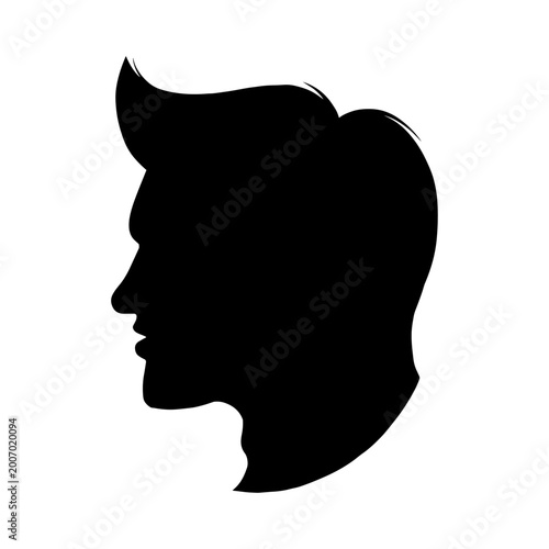 silhouette of a man