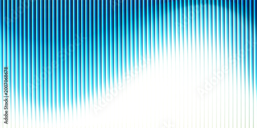 Transparent refracted fractal glass gradient effect, ribbed glass vibrant texture