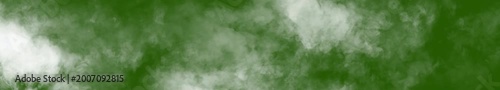 White smoke loop on green screen. 