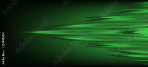 Fotografi Black modern wide abstract technology background with glowing high-speed and movement light effect