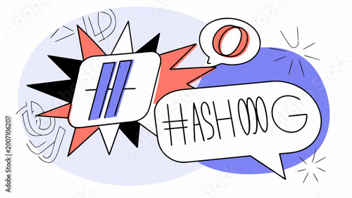 Canvastavla Hashtag symbol appears within a stylized speech bubble.
