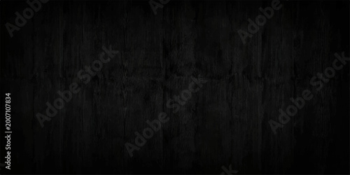 Obraz na płótnie Dark vintage wood texture with a grunge brown surface and aged black board patte
