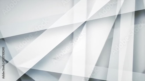 Abstract grayscale composition featuring intersecting lines and shapes
