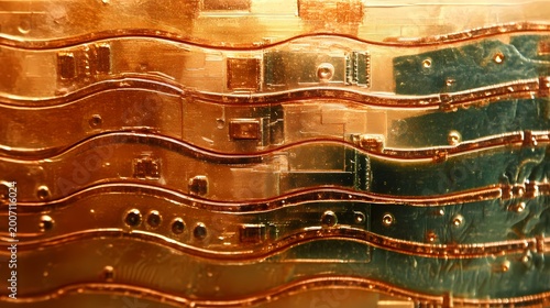 Flex PCB Etching​ Texture​​​​​​​ poster background
