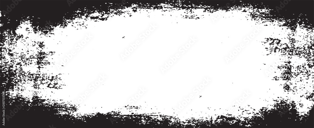 Fototapeta premium Beautiful Brushes vector collection. Grunge Elements - Brush strokes, ink paint brushes, grunge lines. Rectangle text box for social media and network. vector.