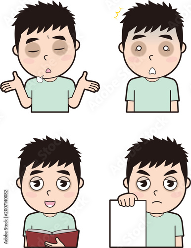 Konstfotografi 寝不足男性⑧