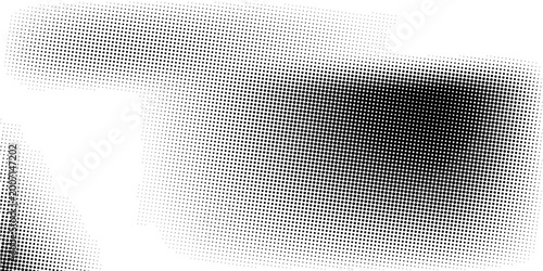 Fotografie Hexagon Shapes Vector Abstract Geometric Technology Oscillation Wave Isolated on Light Background