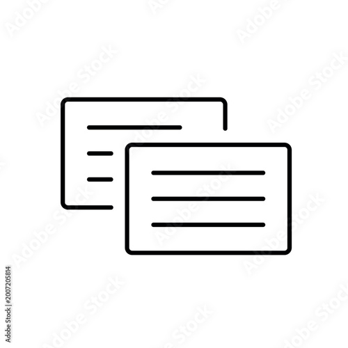 фотографія A vector icon representing duplicating a task in workflow systems, created in li