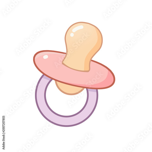 Foto pink baby pacifier