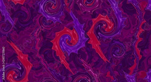 Abstract Swirl Pattern.