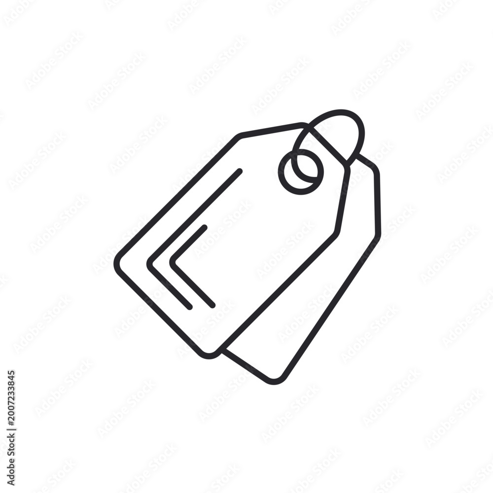 Fototapeta premium sale icons outline and Flat Style,transparent background