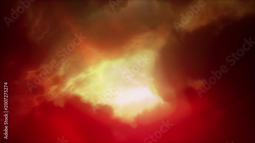 Chaotic Skies On The Background 41