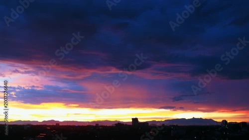 Beautiful Sunrise Timelapse in 4K Ultra HD Natural Sky Scene