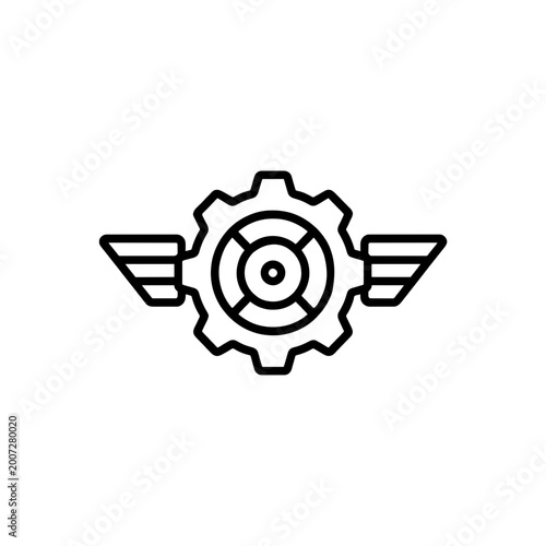 Automated Process and AI Motion Icon for Workflow Apps