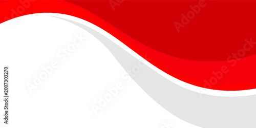 Free Download red and white background design. flat and minimalist background design. vector illustration - GFXLoad