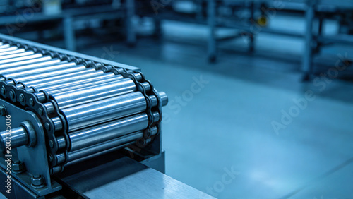Aluminum conveyor belt roller