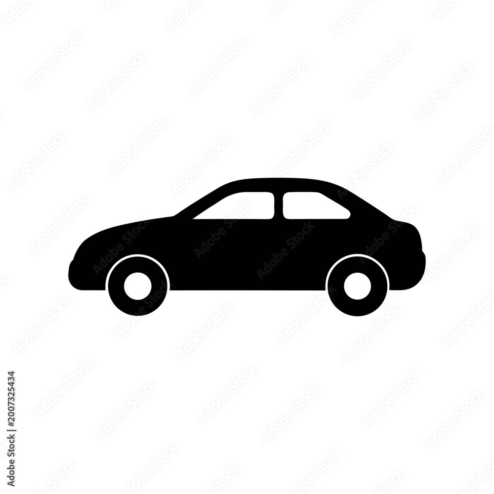 Fototapeta premium vector illustration of a car