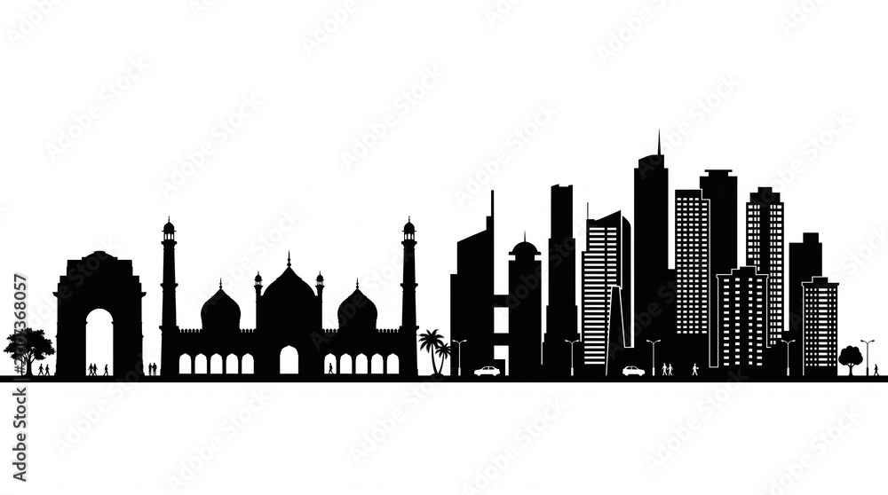 Obraz premium new york city skyline