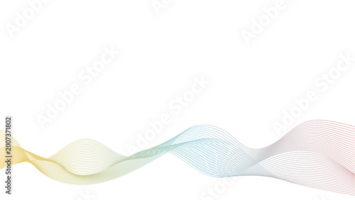 color wave wallpaper