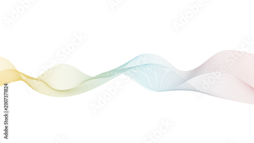 color wave wallpaper