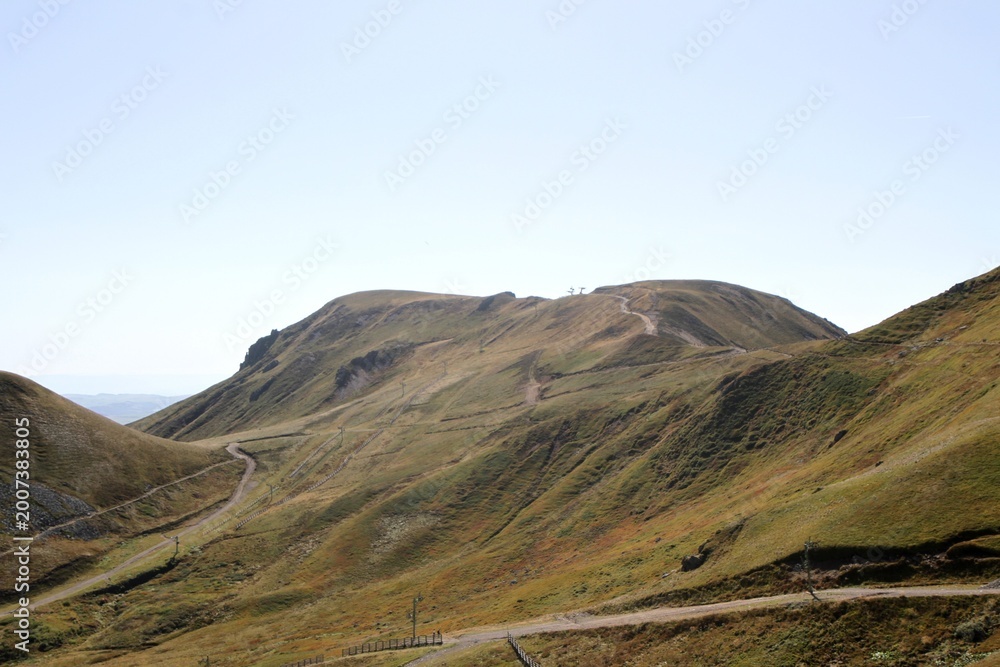 Fototapeta premium Le puy de Sancy en Auvergne , Puy de Dôme