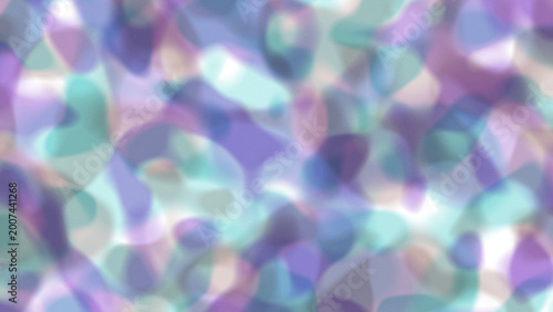 Photos Soft focus pastel gradient background with shimmering purples, blues, and teals, creating an ethereal textured surface