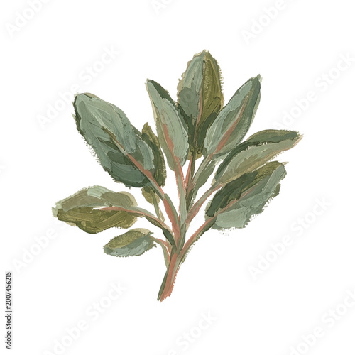 branch painted