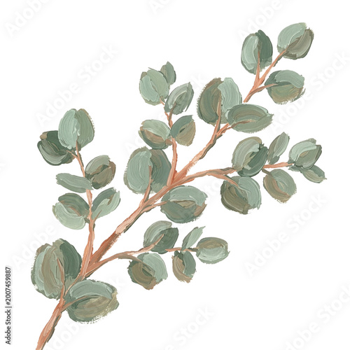 branch painted