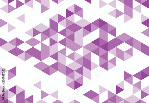 Purple random geometric abstract design